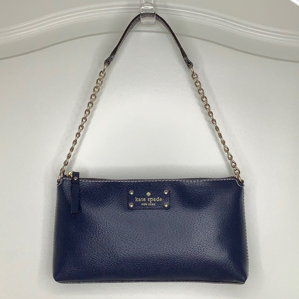 Kate Spade Navy Leather Handbag